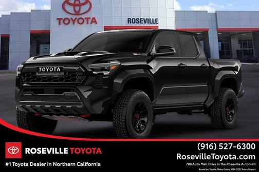 Black 2026 Toyota Tacoma Hybrid TRD Pro