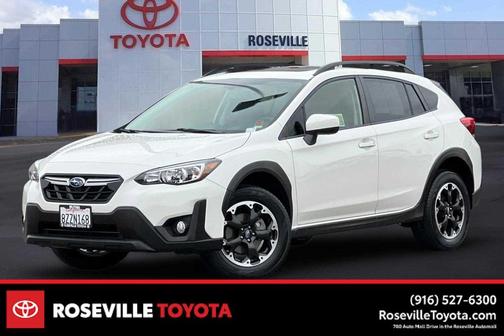 Crystal White Pearl 2022 Subaru Crosstrek Premium