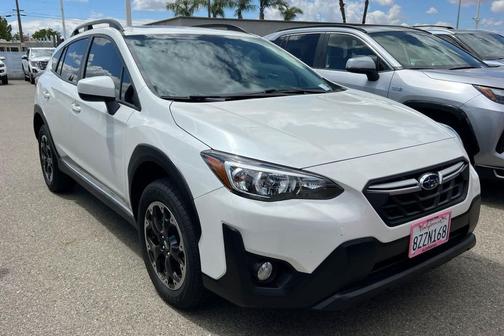 Crystal White Pearl 2022 Subaru Crosstrek Premium