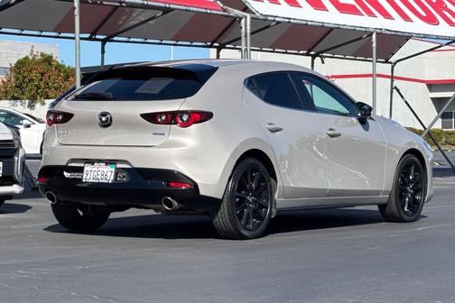 Platinum Quartz Metallic 2025 Mazda Mazda3 2.5 S Select Sport