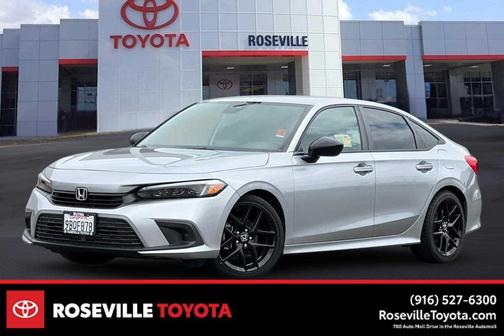 Lunar Silver Metallic 2022 Honda Civic Sport