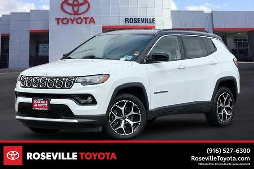 Bright White Clearcoat 2025 Jeep Compass Limited