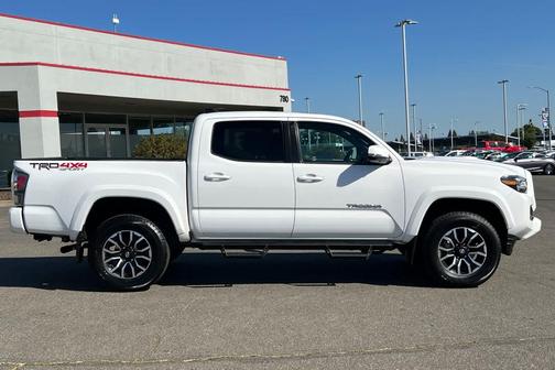 Super White 2021 Toyota Tacoma TRD Sport
