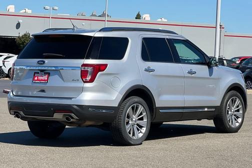 Ingot Silver Metallic 2018 Ford Explorer Limited