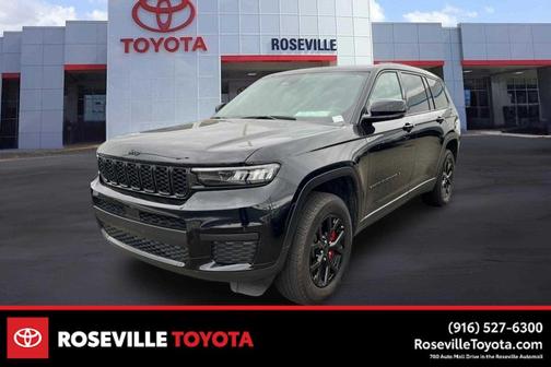 Diamond Black Crystal Pearlcoat 2024 Jeep Grand Cherokee L Altitude