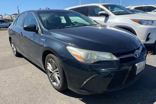 Cosmic Gray Mica 2015 Toyota Camry Hybrid SE
