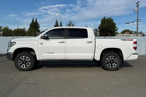 Super White 2020 Toyota Tundra Limited