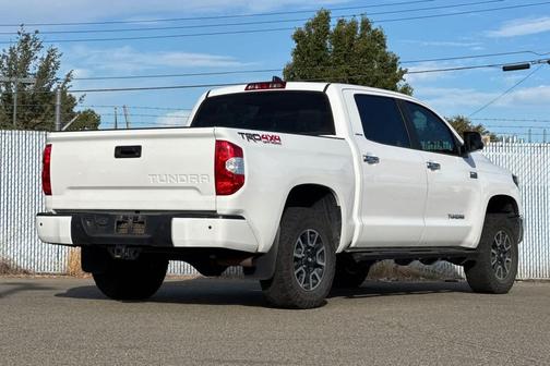 Super White 2020 Toyota Tundra Limited