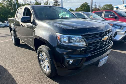 Black 2021 Chevrolet Colorado LT