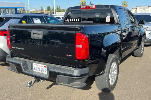 Black 2021 Chevrolet Colorado LT
