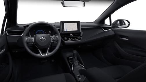 Celestite/Midnight Black Metallic 2026 Toyota Corolla SE