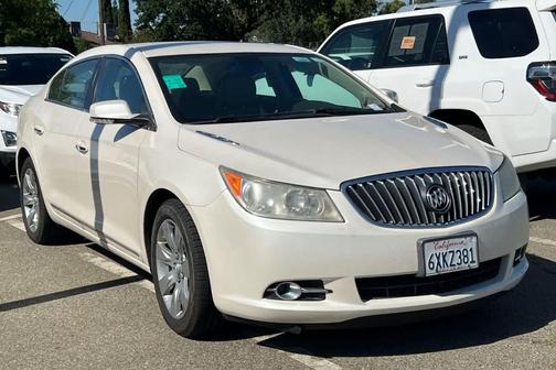 White Diamond Tricoat 2013 Buick LaCrosse Leather