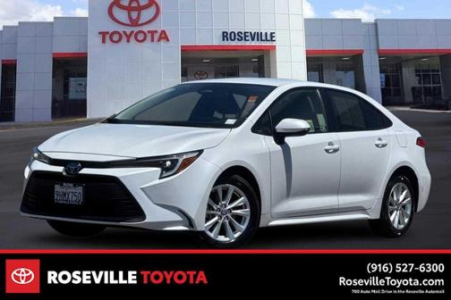 Wind Chill Pearl 2023 Toyota Corolla Hybrid LE