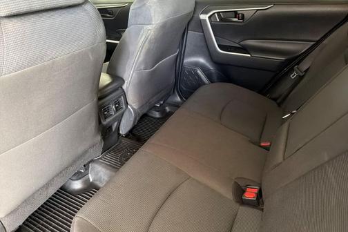 Super White 2021 Toyota RAV4 Hybrid LE