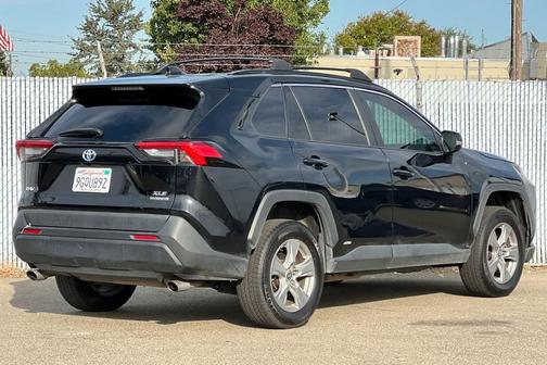 Midnight Black Metallic 2022 Toyota RAV4 Hybrid XLE