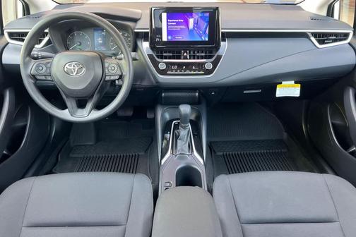 Wind Chill Pearl 2025 Toyota Corolla Hybrid LE