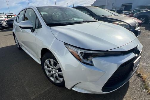 Wind Chill Pearl 2025 Toyota Corolla Hybrid LE