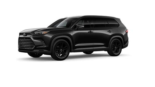Midnight Black Metallic 2026 Toyota Highlander Hybrid Base