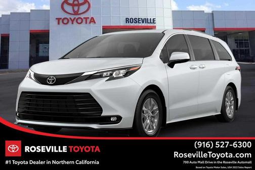 Wind Chill Pearl 2026 Toyota Sienna XLE