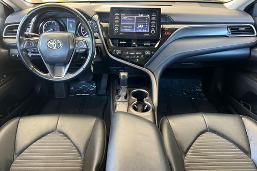 Midnight Black Metallic 2023 Toyota Camry SE
