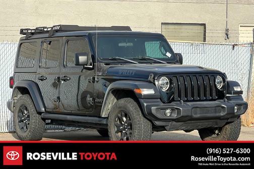 Black Clearcoat 2020 Jeep Wrangler Unlimited Willys 4x4