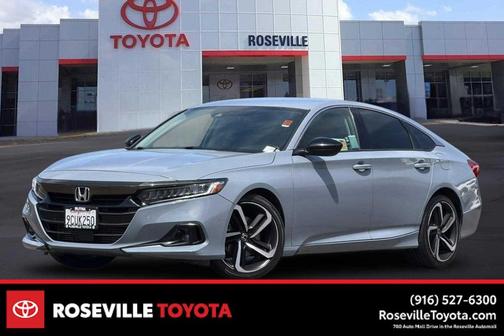 Sonic Gray Pearl 2022 Honda Accord Sport SE 1.5T