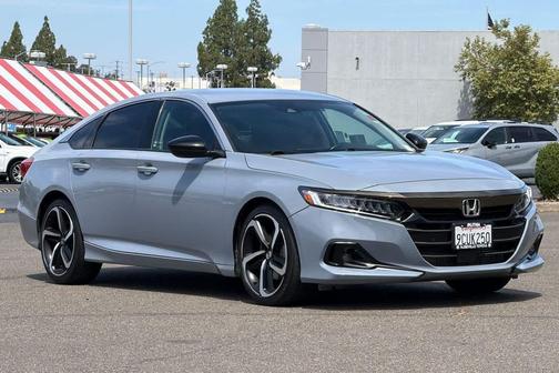 Sonic Gray Pearl 2022 Honda Accord Sport SE 1.5T