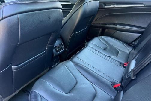 White Platinum Metallic Tri-Coat 2019 Ford Fusion Energi Titanium