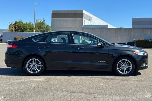 Ruby Red Tinted Clearcoat 2015 Ford Fusion Hybrid SE