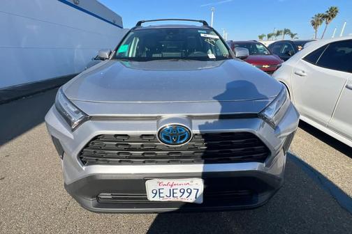 Silver Sky Metallic 2023 Toyota RAV4 Hybrid XLE