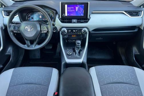 Silver Sky Metallic 2023 Toyota RAV4 Hybrid XLE