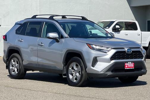Silver Sky Metallic 2023 Toyota RAV4 Hybrid XLE