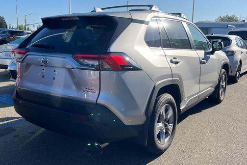Silver Sky Metallic 2023 Toyota RAV4 Hybrid XLE
