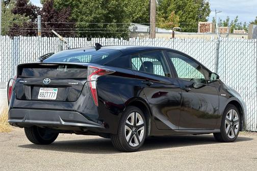Midnight Black Metallic 2017 Toyota Prius Three Touring