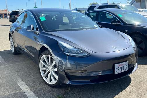 Gray 2018 Tesla Model 3 Long Range