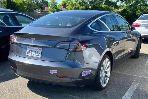 Gray 2018 Tesla Model 3 Long Range