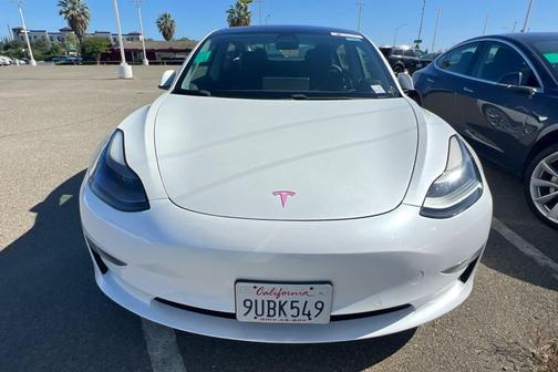 Pearl White Multi-Coat 2021 Tesla Model 3 Standard Range Plus