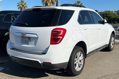 Summit White 2017 Chevrolet Equinox 1LT