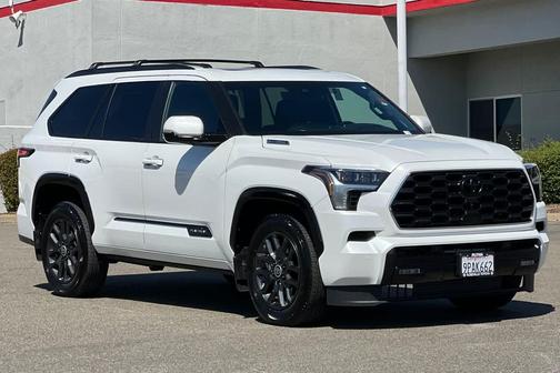 Wind Chill Pearl 2024 Toyota Sequoia Platinum