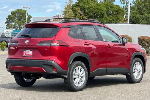 Soul Red Crystal 2026 Toyota Corolla Cross LE