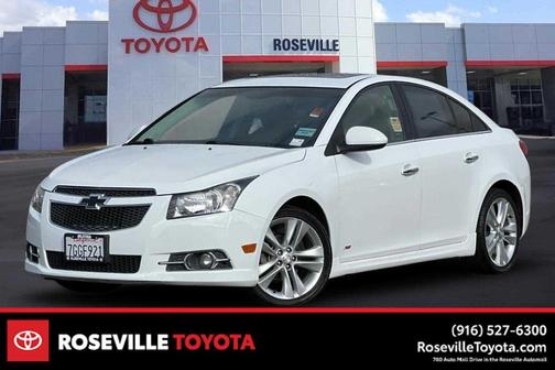 Summit White 2014 Chevrolet Cruze LTZ