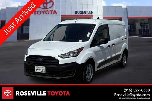 Frozen White 2021 Ford Transit Connect XL Cargo Van