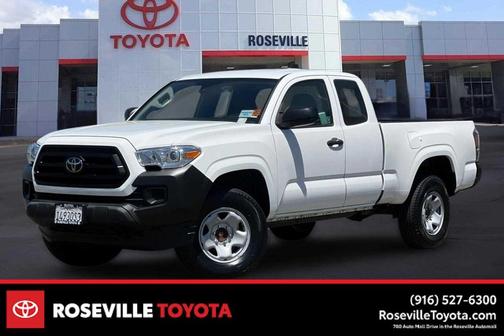 White 2022 Toyota Tacoma SR