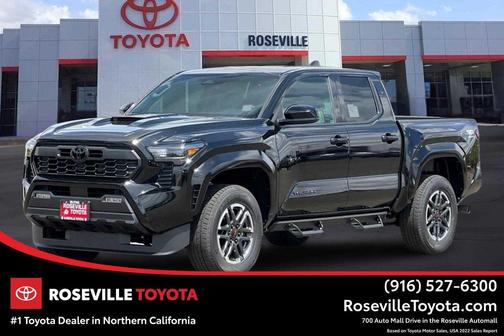 Black 2026 Toyota Tacoma TRD Sport