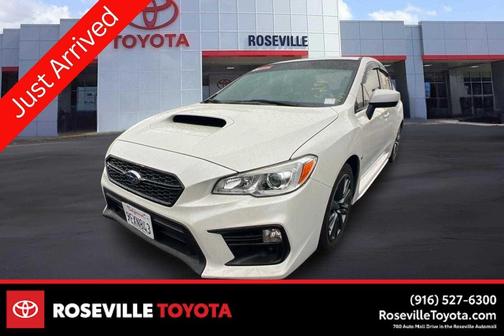 Crystal White Pearl 2021 Subaru WRX Base