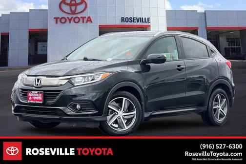 Crystal Black Pearl 2022 Honda HR-V EX