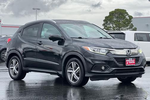 Crystal Black Pearl 2022 Honda HR-V EX