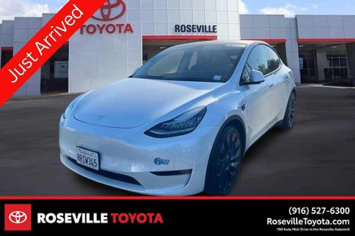 Pearl White Multi-Coat 2020 Tesla Model Y Performance Dual Motor All-Wheel Drive