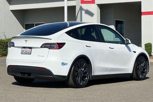 Pearl White Multi-Coat 2020 Tesla Model Y Performance Dual Motor All-Wheel Drive