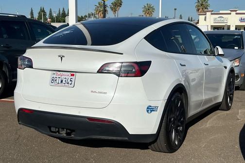Pearl White Multi-Coat 2020 Tesla Model Y Performance Dual Motor All-Wheel Drive